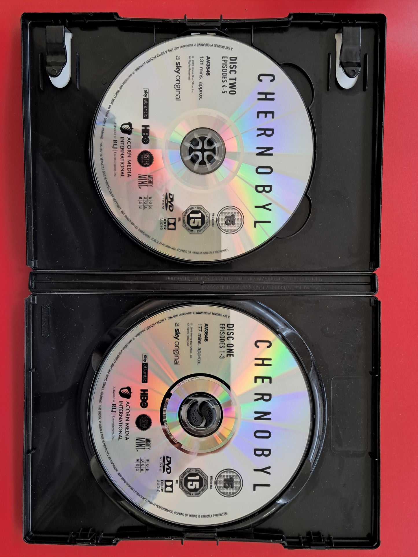 Chernobyl Series DVD (Graig Mazin, 2019)