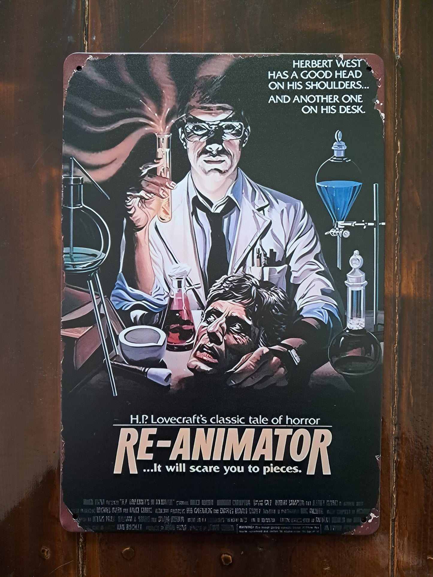 Διακοσμητικός πίνακας τοίχου "The Re-Animator (1985)"