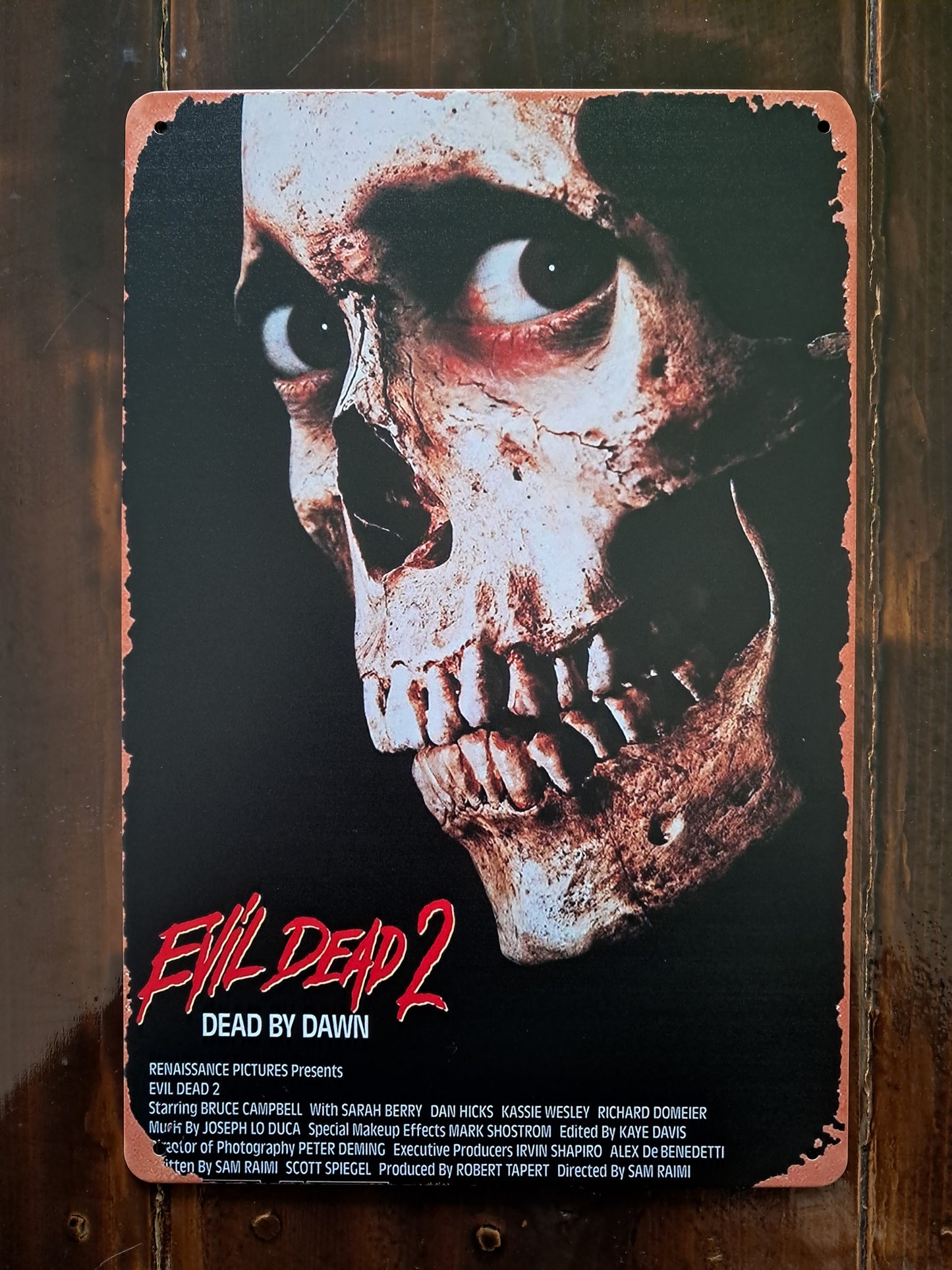 Διακοσμητικός πίνακας τοίχου "Evil Dead 2 (1987)