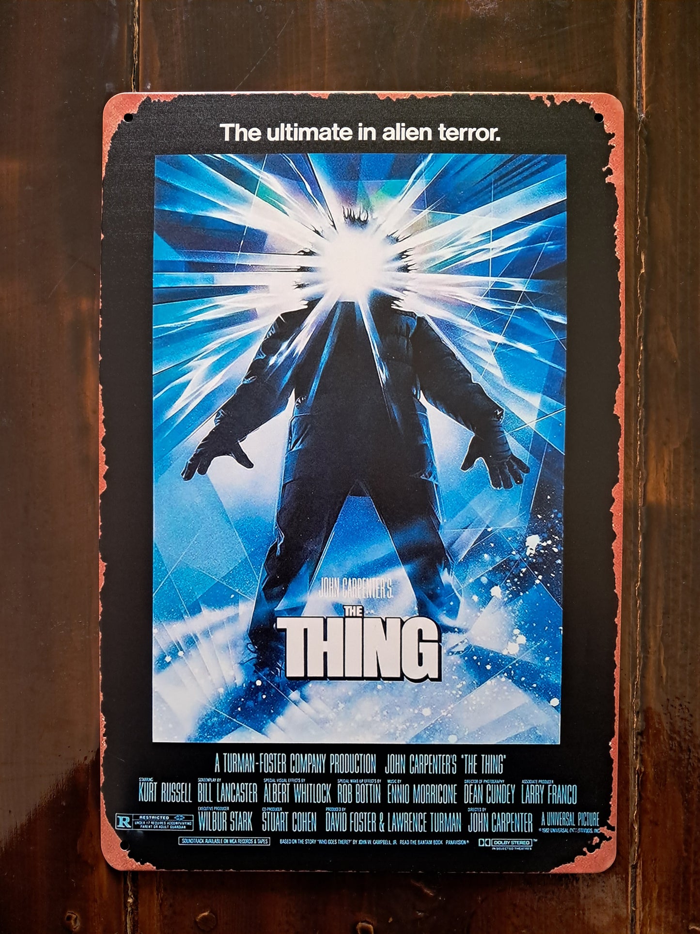 Διακοσμητικός πίνακας τοίχου "The Thing (1982)"