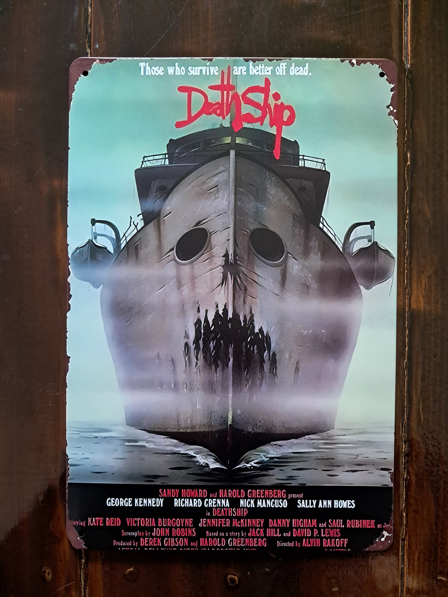 Διακοσμητικός πίνακας τοίχου "Death Ship (1980)"