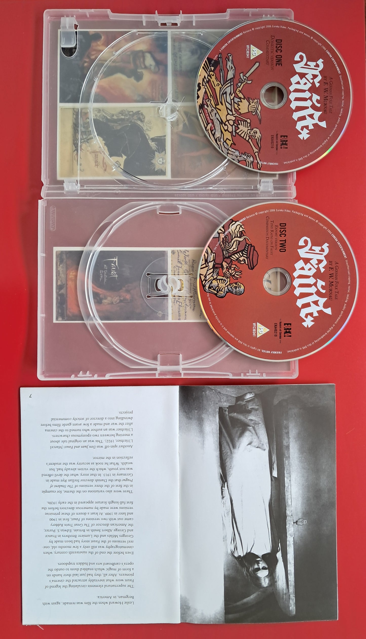 Faust DVD (F. W. Murnau, 1926) (Two Discs)