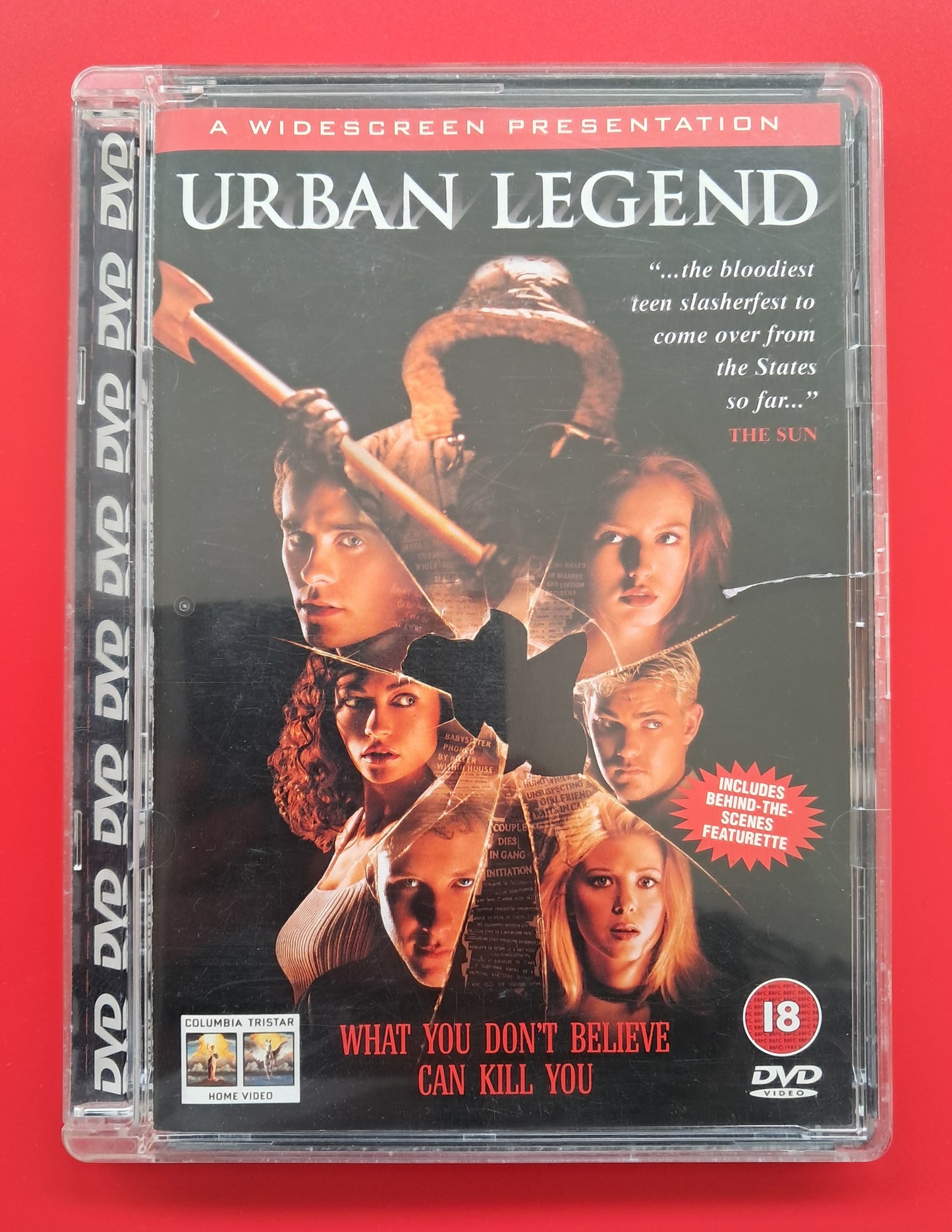 Urban Legend DVD (Jamie Blanks, 1998)