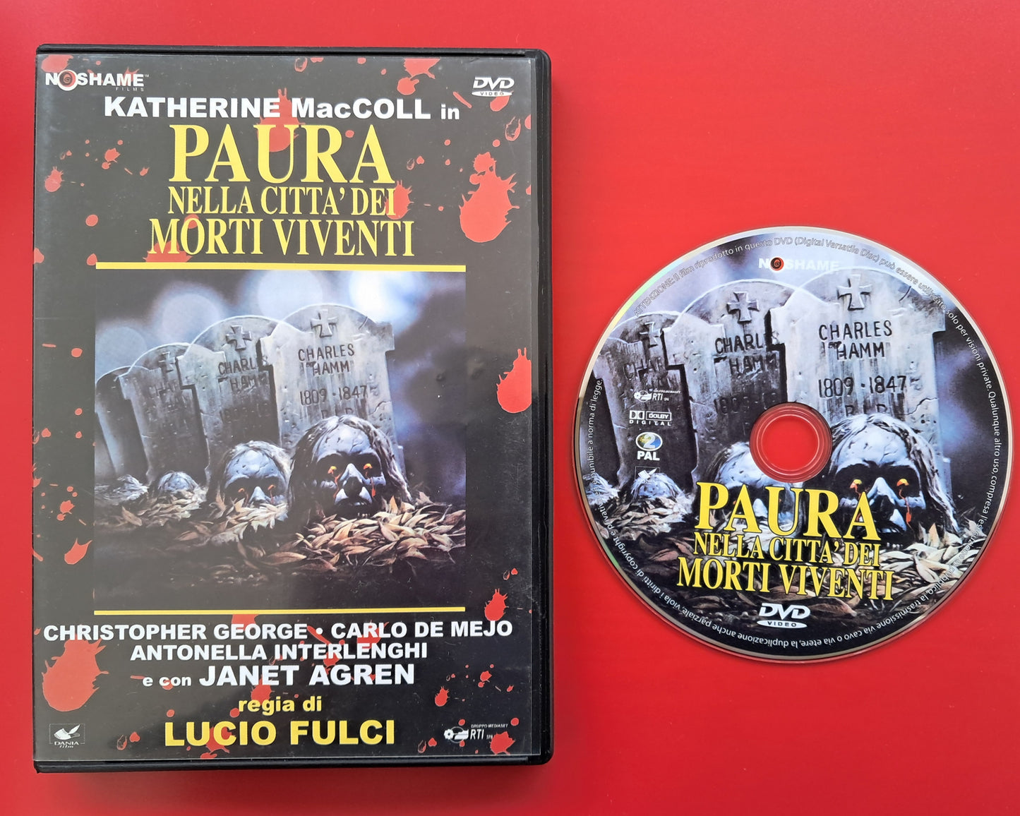 Paura nella città dei morti viventi aka City of the Living Dead DVD (lUCIO fULCI, 1980)
