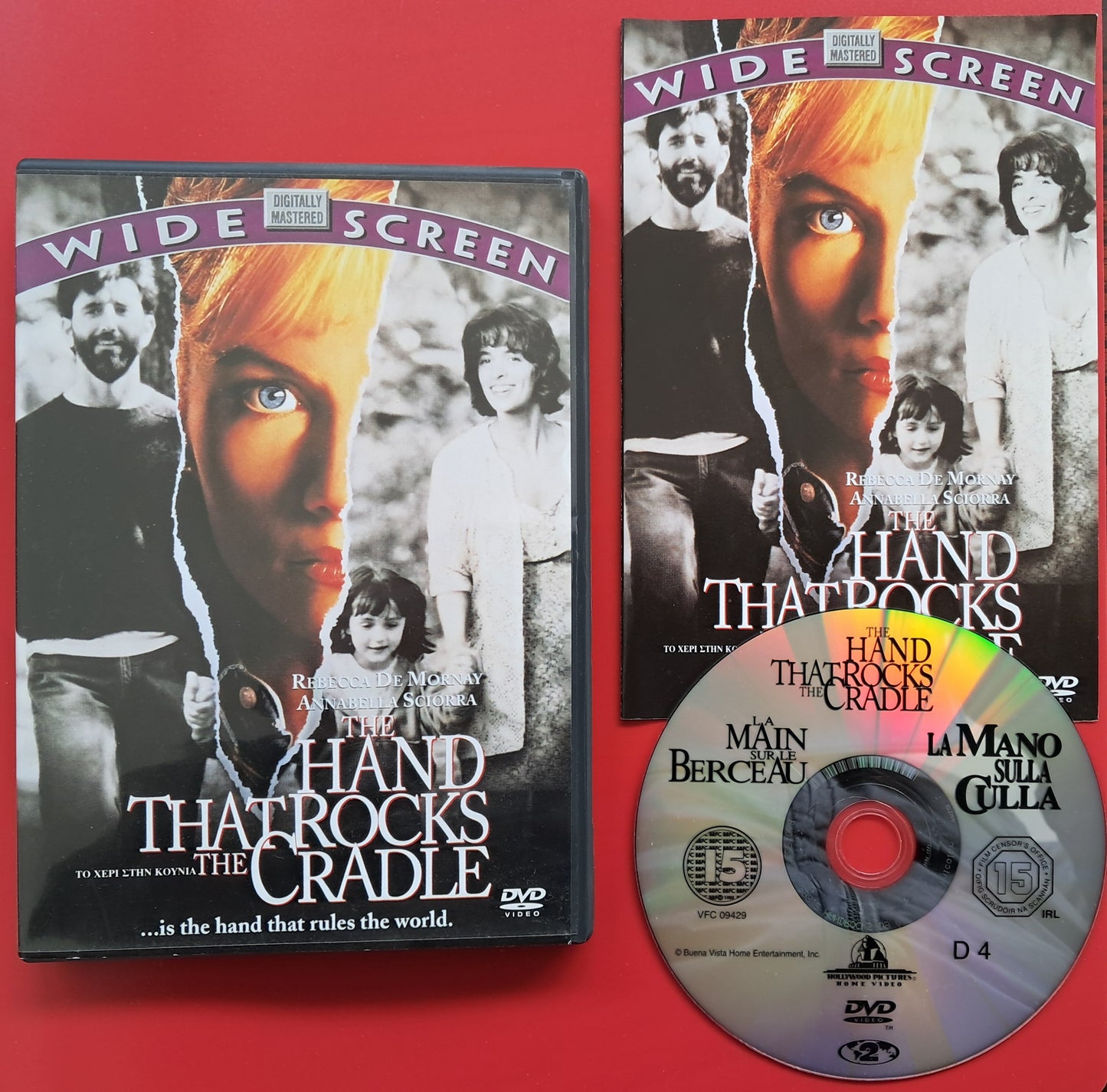 The Hand that Rocks the Cradle DVD (Curtis Hanson, 1992)