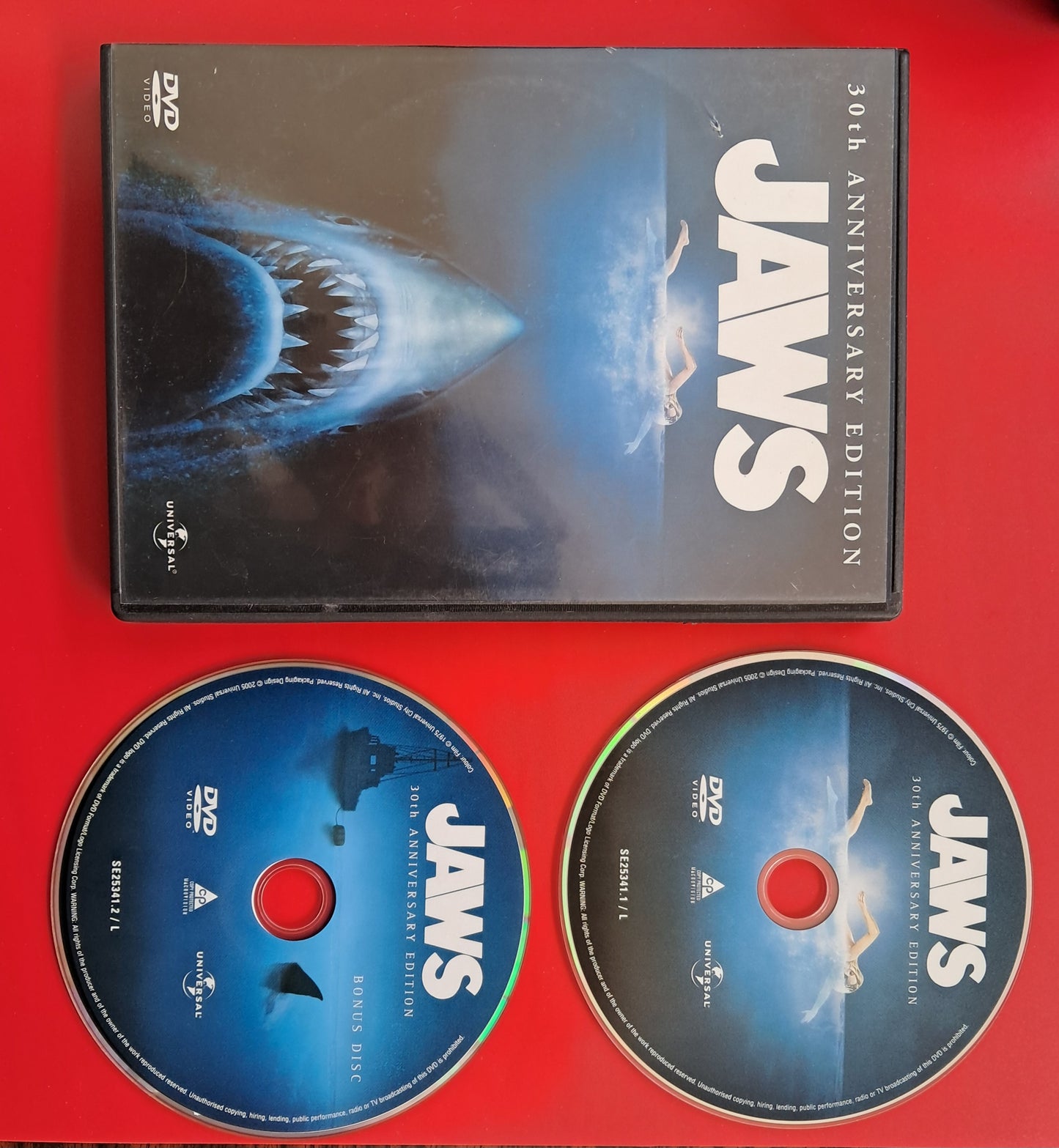Jaws Double DVD 30th Anniversary Edition (Steven Spielberg, 1975)