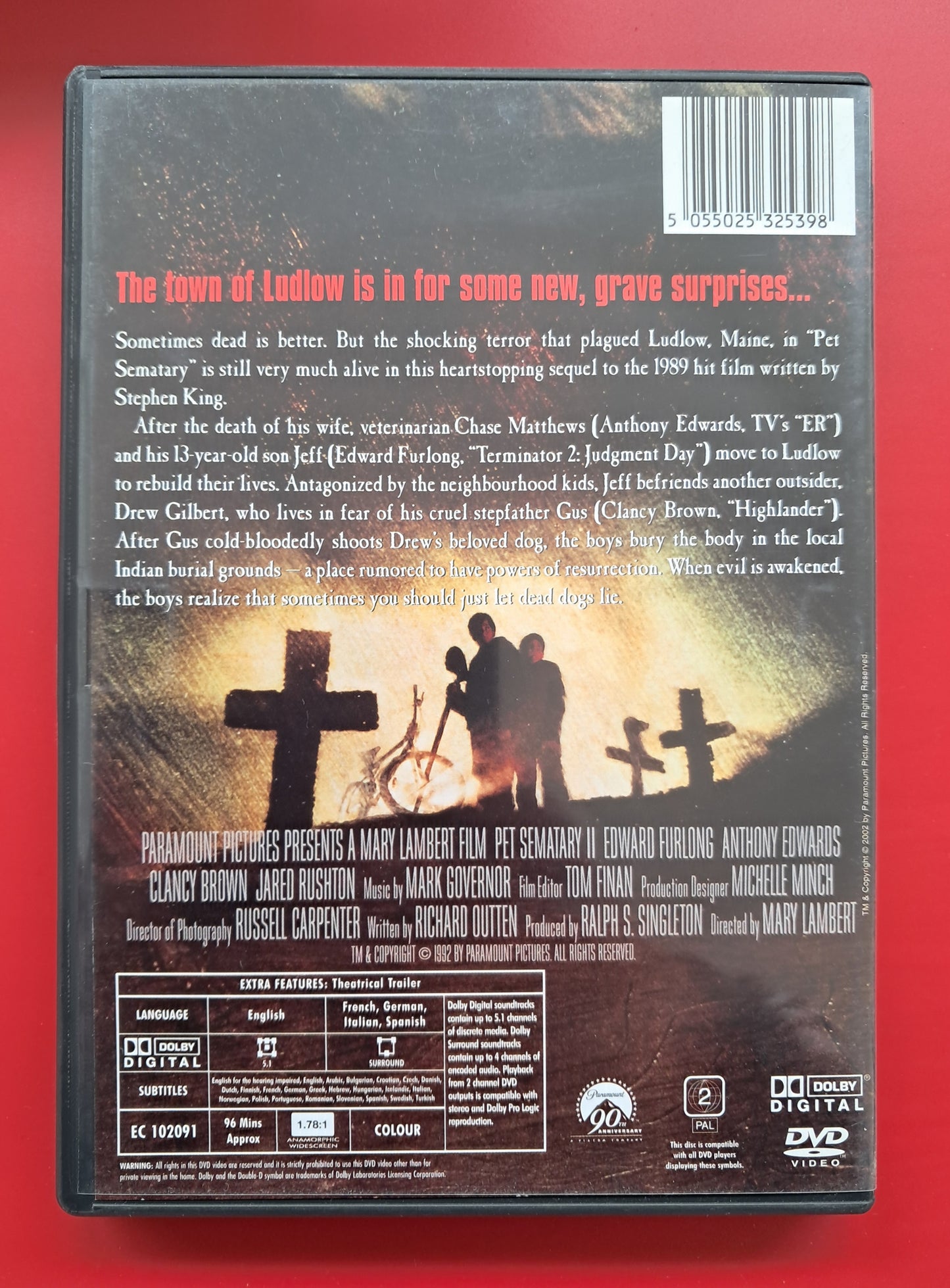 Pet Sematary 1 & 2 DVD (Mary Lambert, 1989 & 1992)