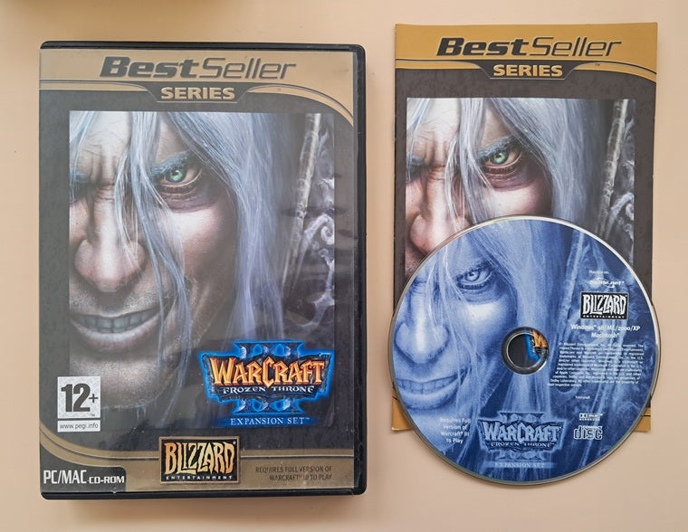 Warcraft 3 "Reign of Chaos" + Warcraft 3 "Frozen Throne" Expansion Set (PC Games)