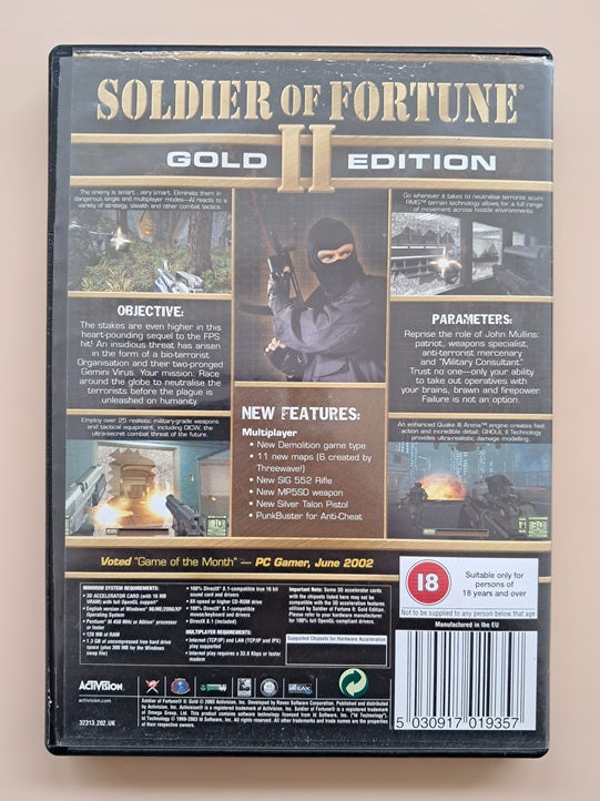 Soldier of Fortune 2 Gold Edition (PC Game)