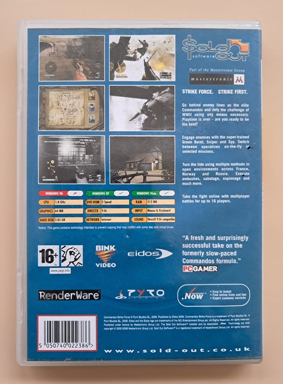 Commandos Strike Force (PC Game)