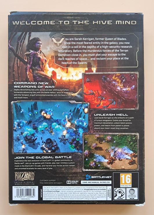 Starcraft 2 "Heart of the Swarm" (PC Game)