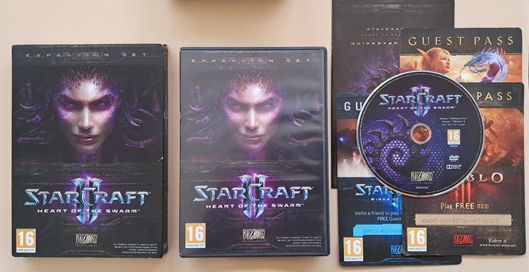 Starcraft 2 "Heart of the Swarm" (PC Game)