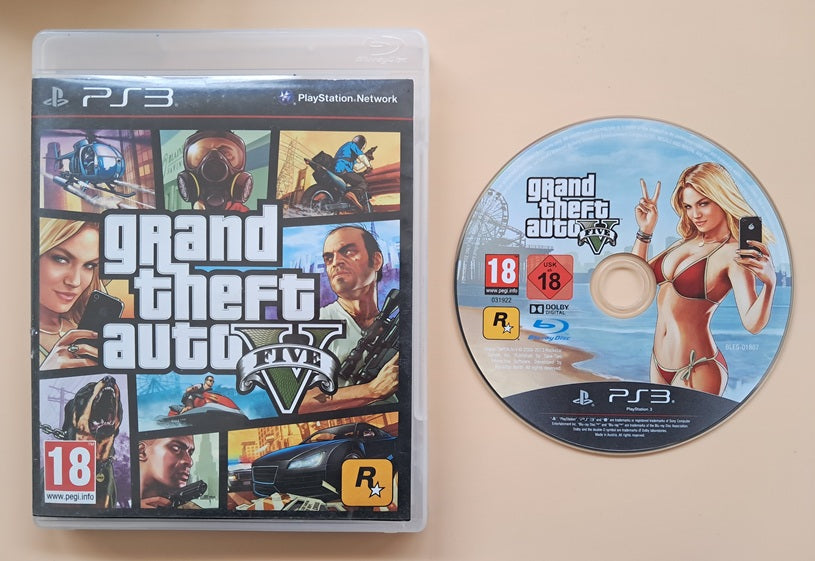 Grand Theft Auto Five (PS3 Game)