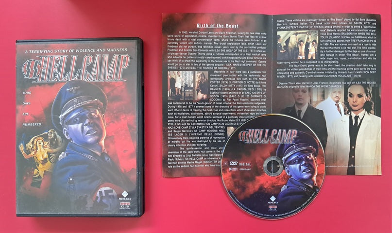 SS Hellcamp DVD (Luigi Batzella, 1977)