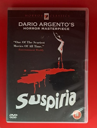 Suspiria DVD (Dario Argento, 1977)