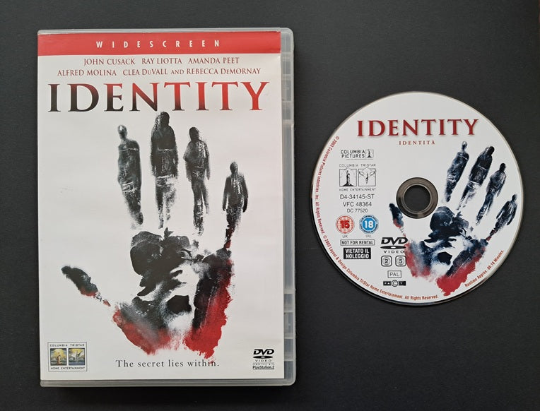 Identity DVD (James Mangold, 2003)