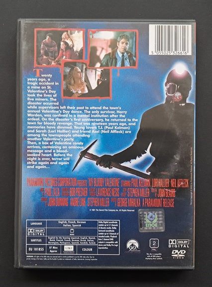 My Bloody Valentine DVD (George Mihalka, 1981)