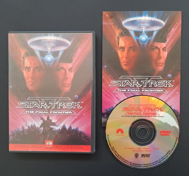 Star Trek V: The Final Frontier DVD (William Shatner, 1989)