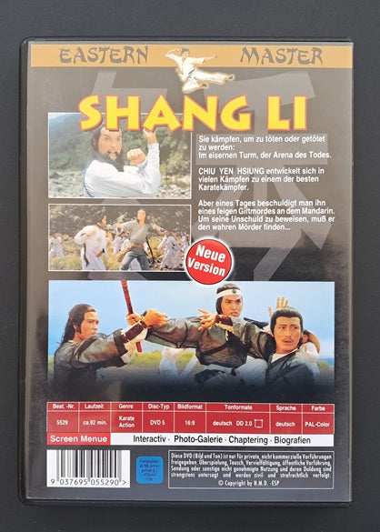 Shang Li aka Men on the Hour DVD (Ming-Hua Chen, 1977)