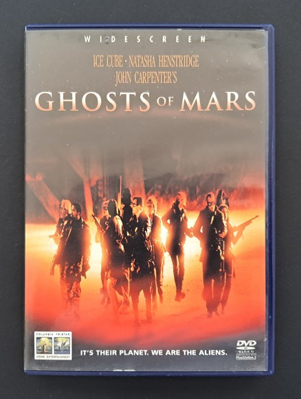 Ghosts on Mars DVD (John Carpenter, 2001)