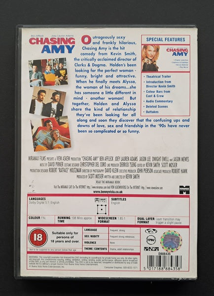 Chasing Amy DVD (Kevin Smith, 1997)