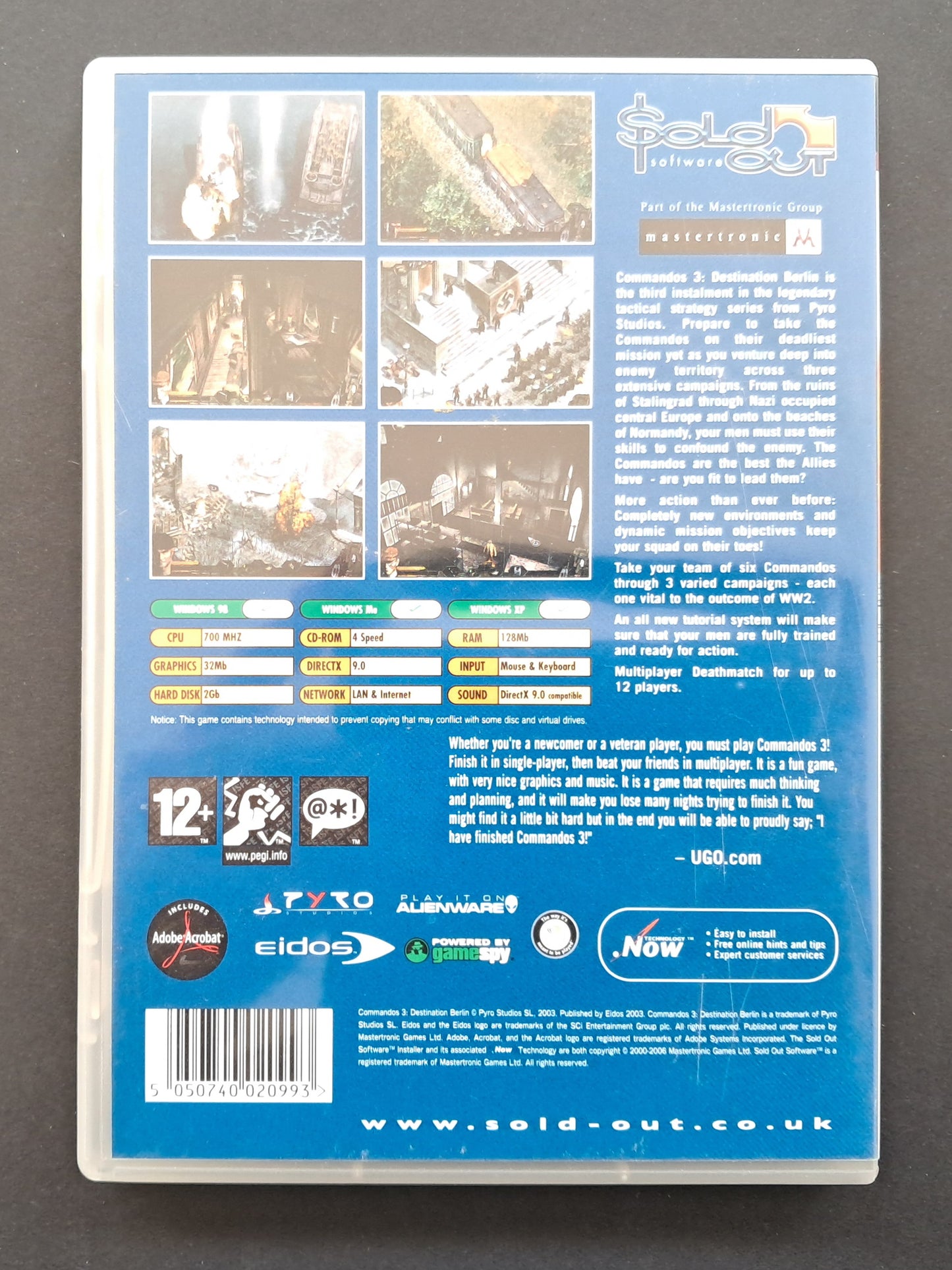 Commandos 3: Destination Berlin (PC Game)