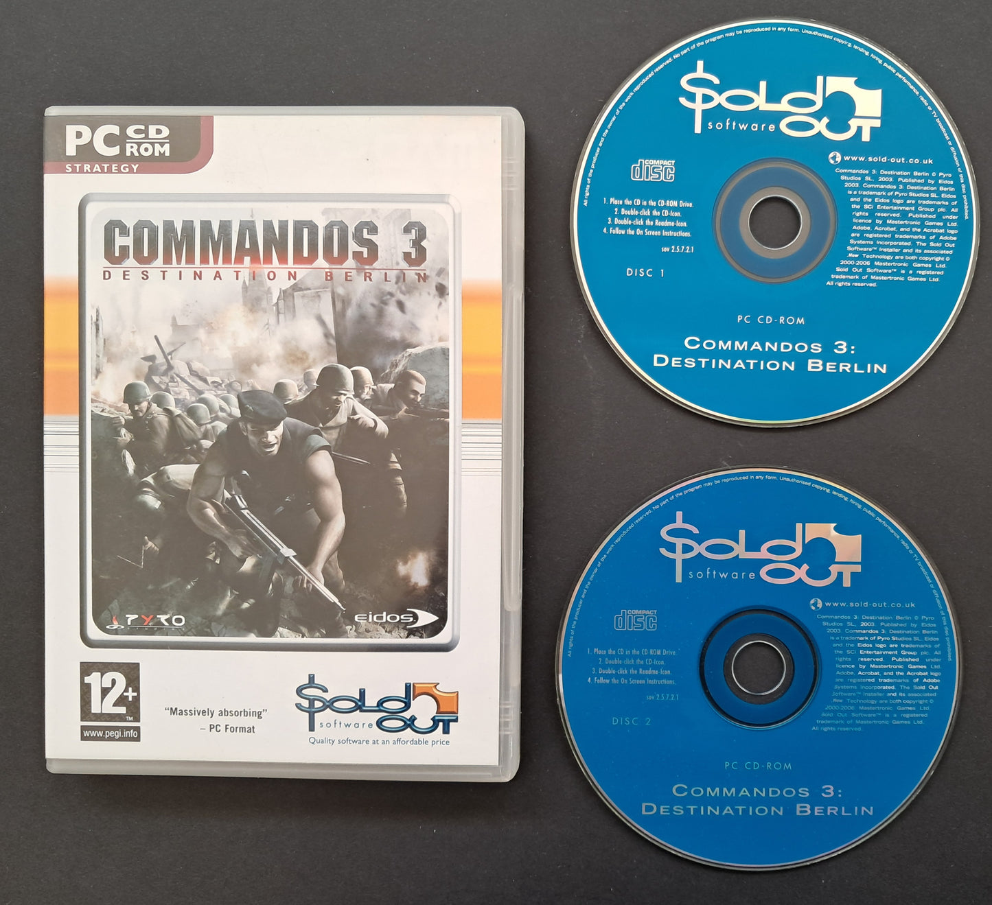 Commandos 3: Destination Berlin (PC Game)