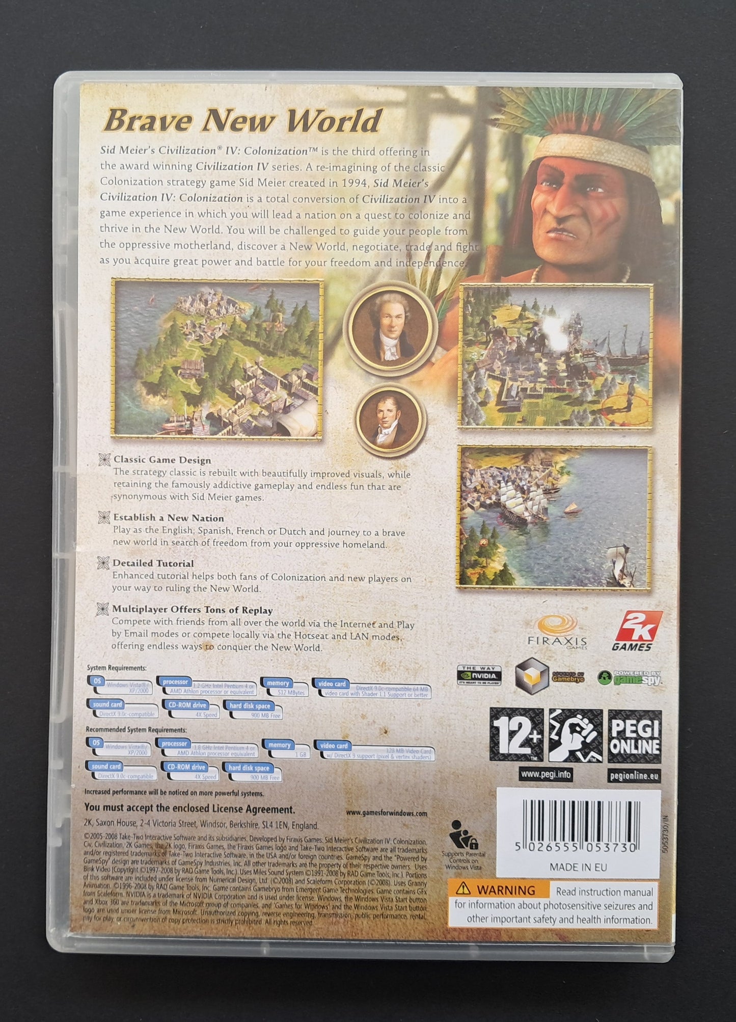 Sid Meier's Civilization IV: Colonization (PC Game)