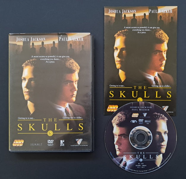 The Skulls DVD (Rob Cohen, 2000)