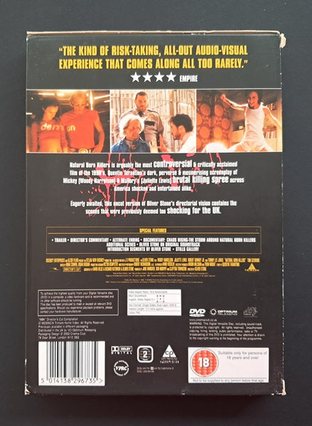Natural Born Killers DVD (Oliver Stone, 1994)