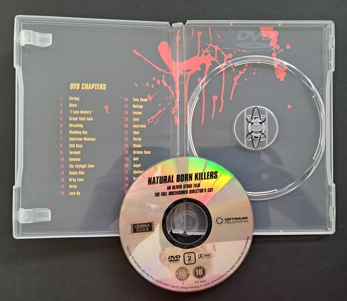Natural Born Killers DVD (Oliver Stone, 1994)