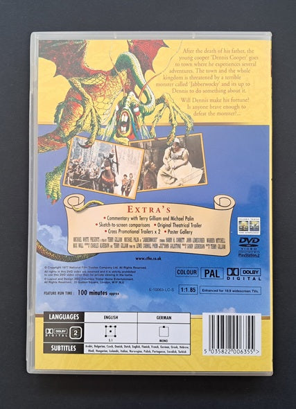 Jabberwocky DVD (Terry Gilliam, 1977)