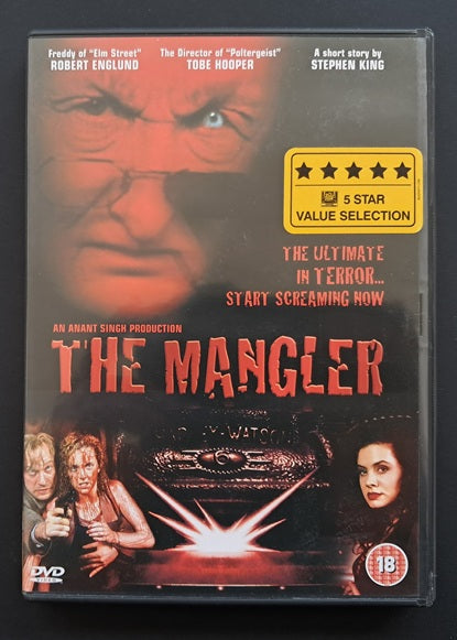 The Mangler DVD (Tobe Hooper, 1995)