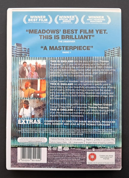 This is England DVD (Shane Meadows, 2006)