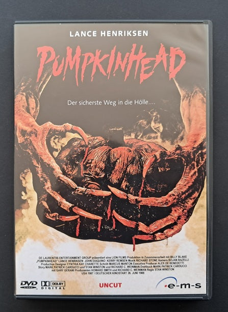 Pumpkinhead DVD ( Stan Winston, 1988)