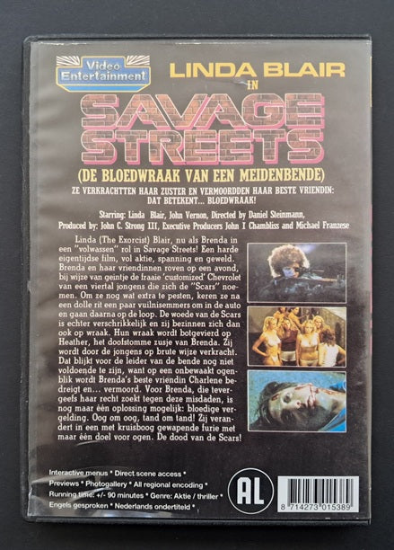 Savage Streets DVD (Danny Steinmann, Tom DeSimone, 1985)