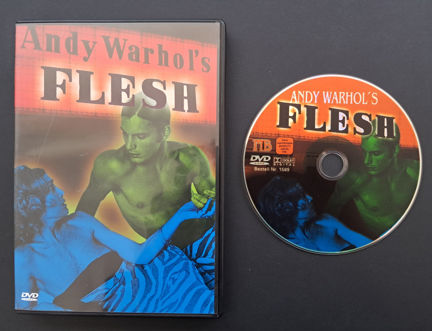 Andy Warhol's Flesh DVD (Paul Morrissey, 1968)
