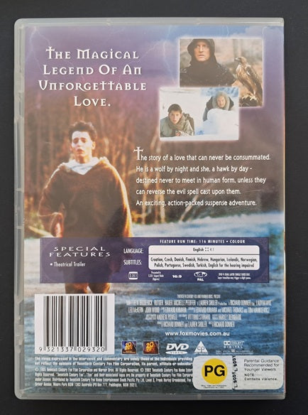Ladyhawke DVD (Richard Donner, 1985)