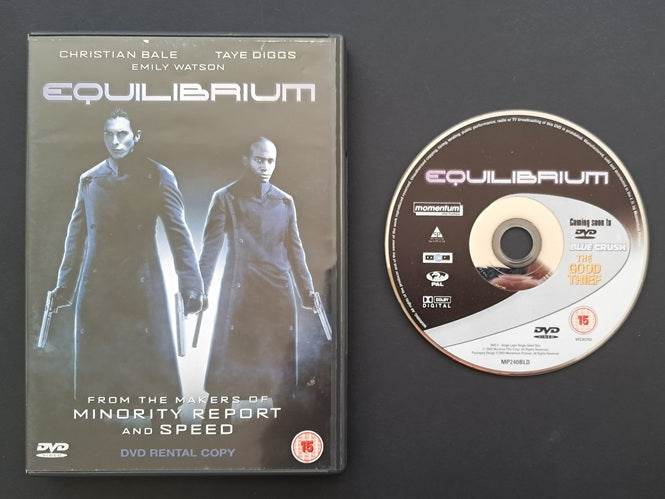Equilibrium DVD (Kurt Wimmer, 2002)