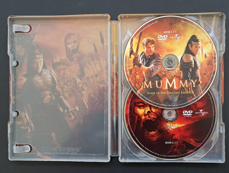 The Mummy: Tomb of the Dragon Emperor Steelbook Double DVD (Rob Cohen, 2008)