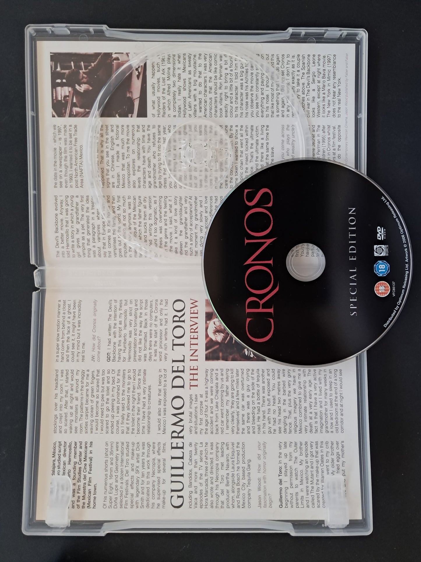 Cronos DVD (Guillermo del Toro, 1993)