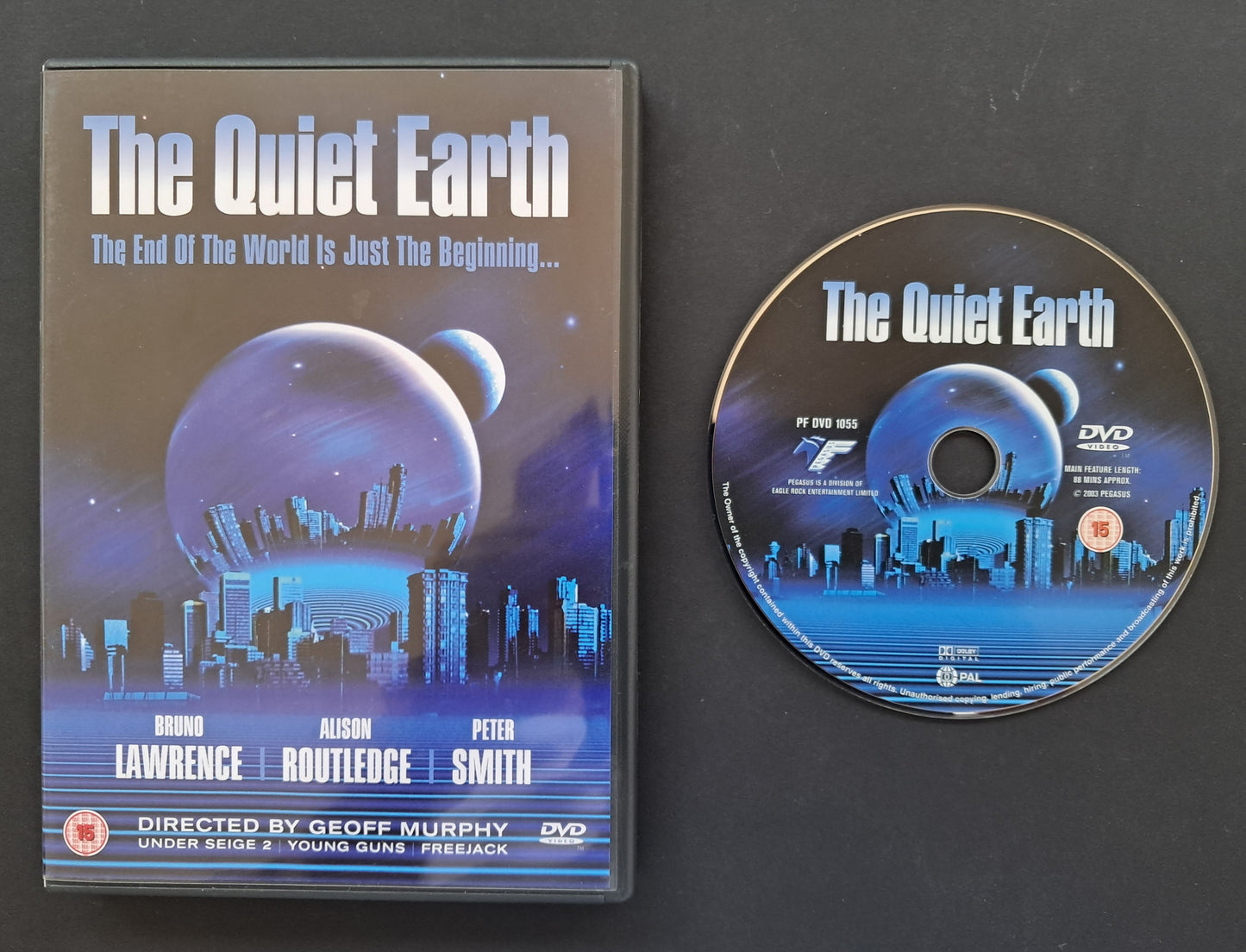 The Quiet Earth DVD (Geoff Murphy, 1985)