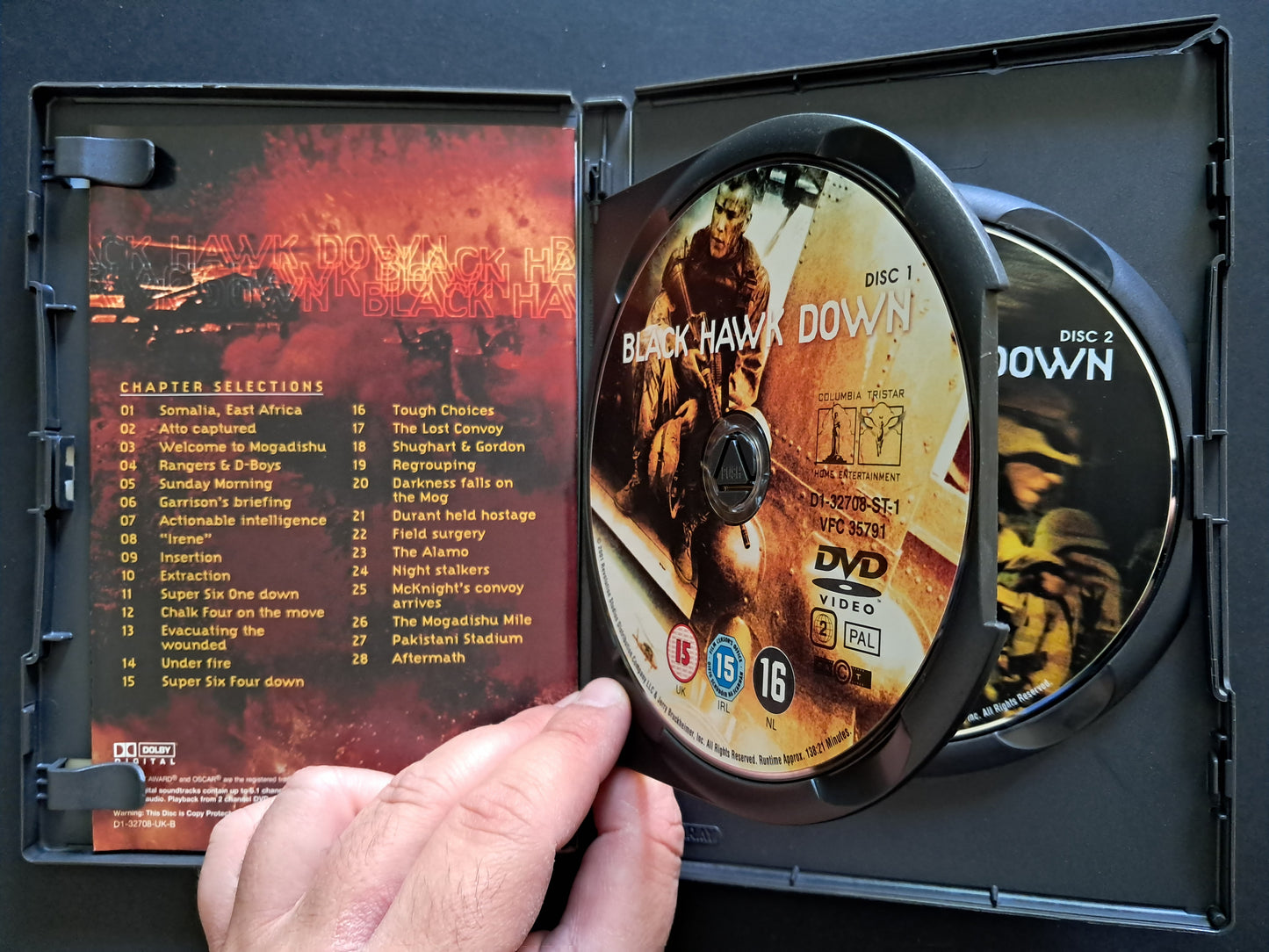 Black Hawk Down Double DVD (Ridley Scott, 2001)