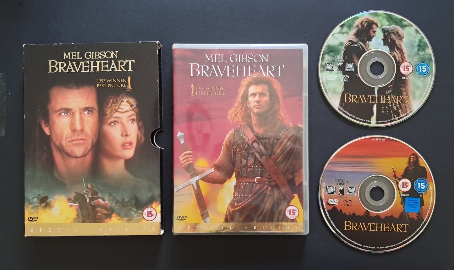 Braveheart Double DVD Special Edition (Mel Gibson, 1995)