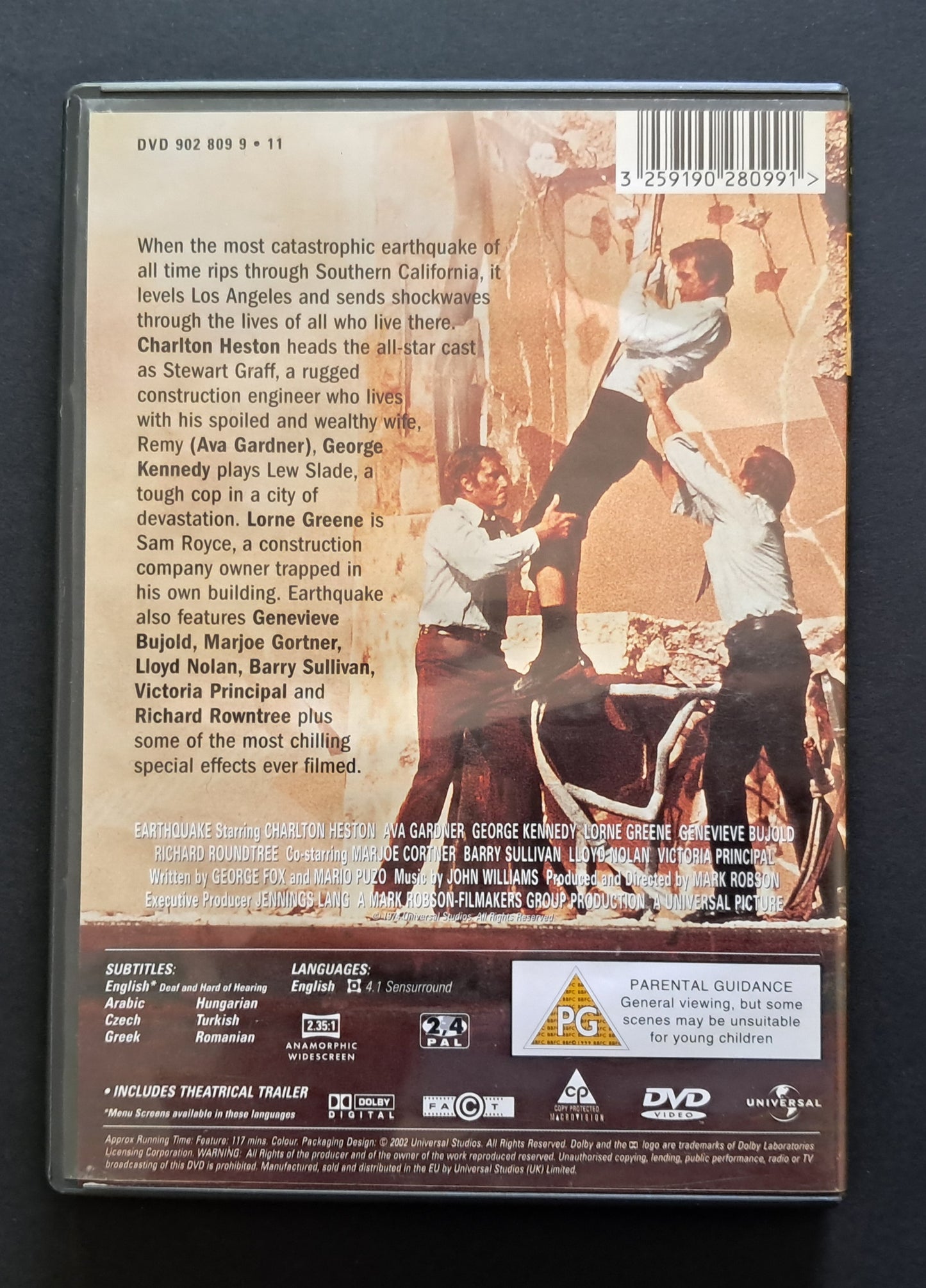 Earthquake DVD (Mark Robson, 1974)