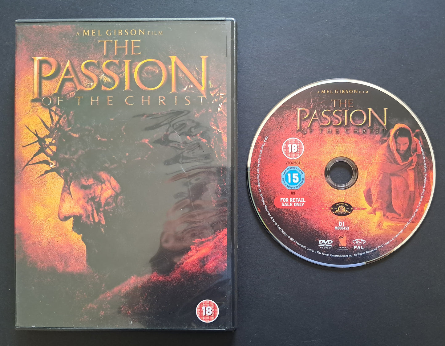 Passion of Christ DVD (Mel Gibson, 2004)