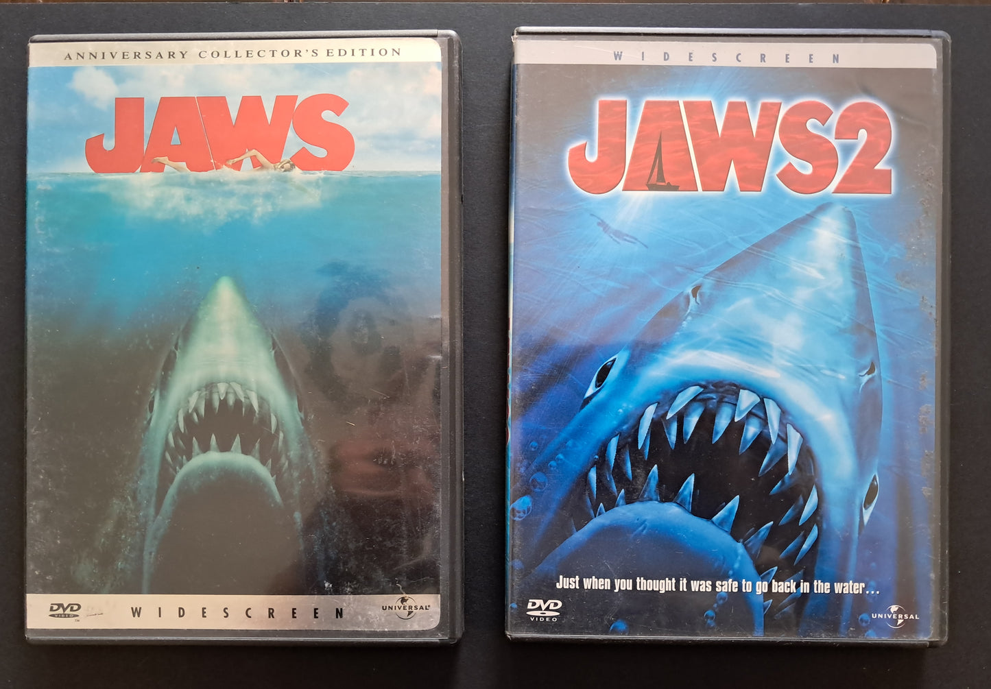 Jaws 1 + 2 Collector's Edition DVD (Peter Benchley, 1975 + 1978)
