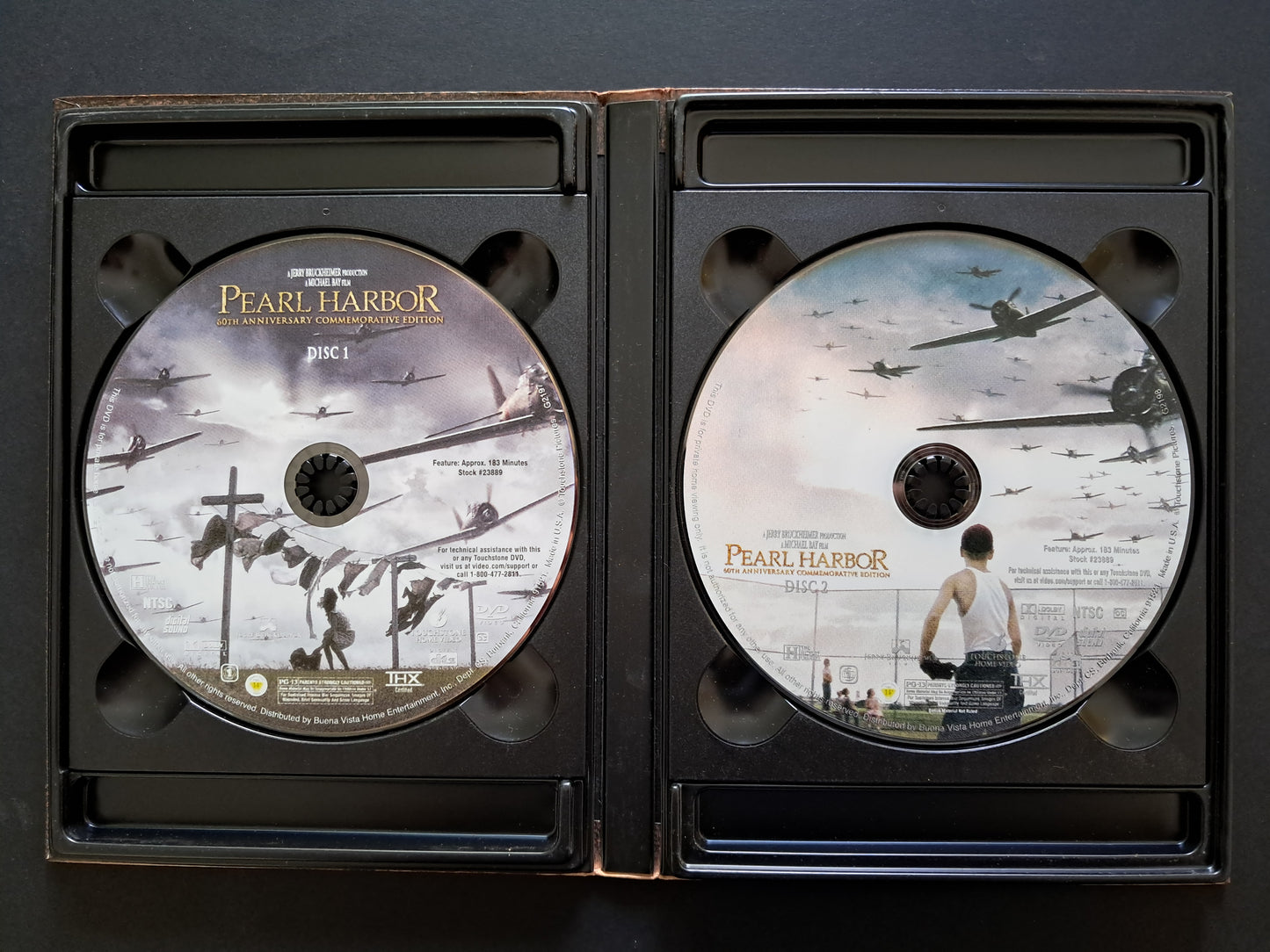 Pearl Harbor DVD 60th Anniversary Commemorative Edition (Micahel Bay, 2001)