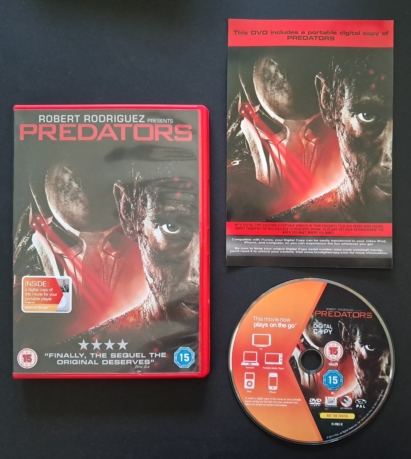 Predators DVD (Nimrod Antal, 2010)