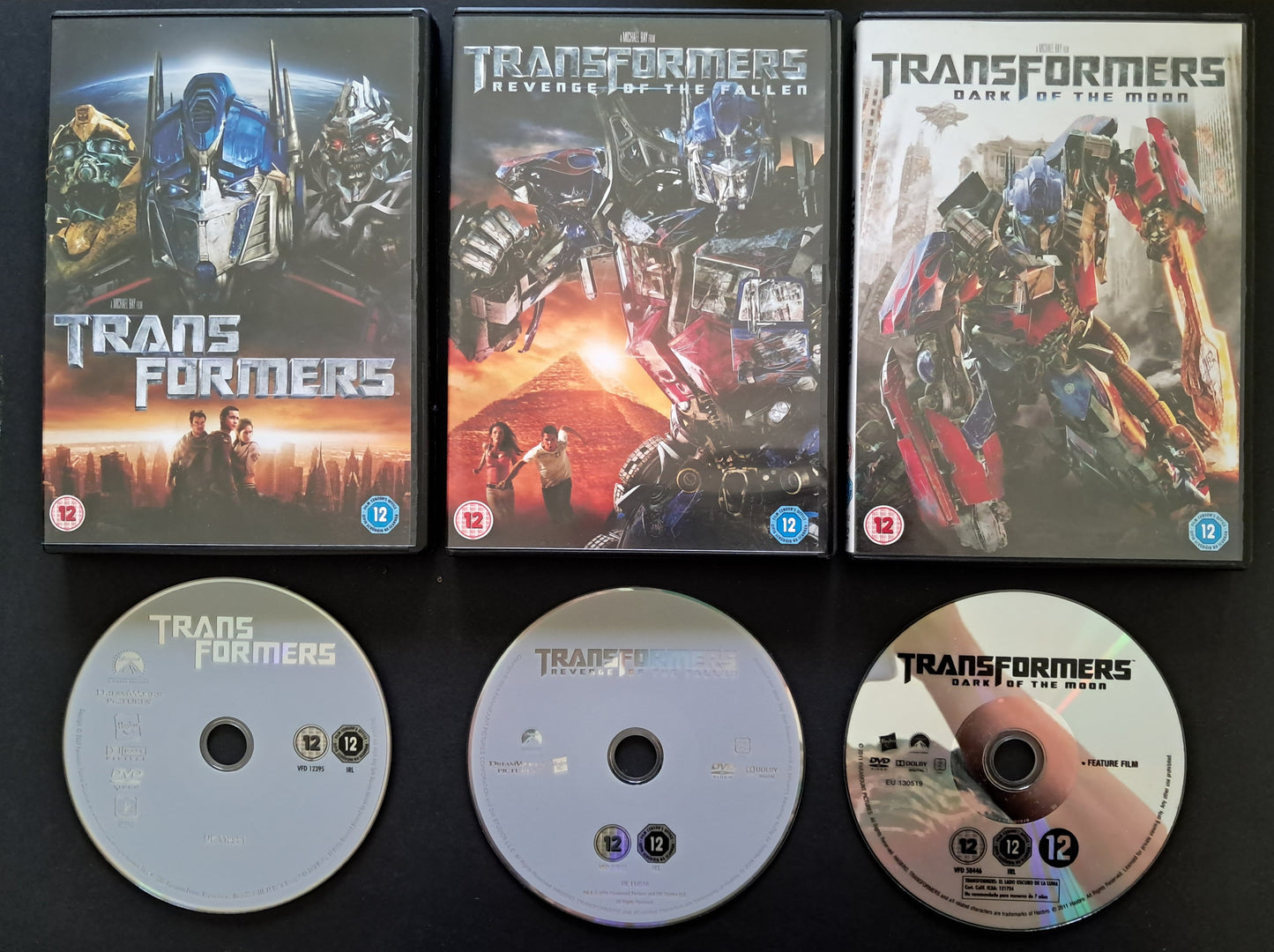 Transformers 1 & 2 Boxed + 3 (Bonus)
